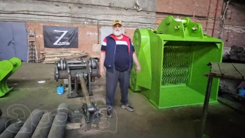 Просеивающие ковши для экскаваторов 18-45 тонн
