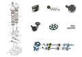 Роторная группа Rexroth A8VO55/80/107/115/140/160/172/200/250/355/500