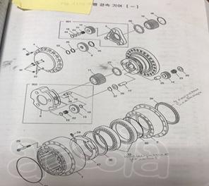 Водило в сборе 1.230-00012 для экскаватора DOOSAN DX350LC