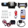Лебедка ATV Electric Winch 12v, 4000LBS. (кевлар трос)